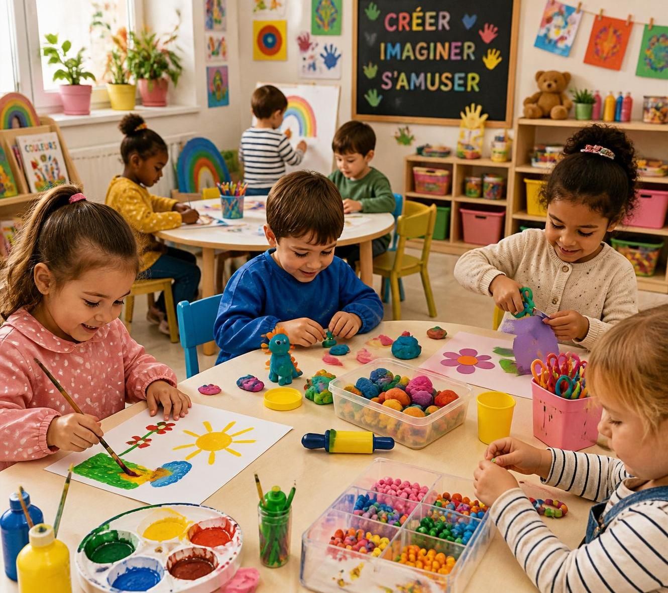 découvrez des activités manuelles en maternelle pour stimuler la créativité et le développement des enfants dès le plus jeune âge, tout en s'amusant et en apprenant.
