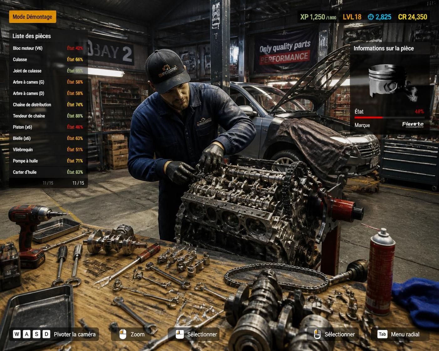 plongez dans car mechanic simulator 2021 et vivez une expérience immersive unique dans l’atelier virtuel le plus réaliste. réparez, personnalisez et restaurez des voitures avec un réalisme exceptionnel.