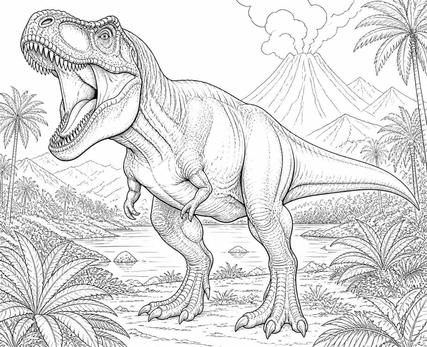 explorez l'univers fascinant de jurassic world avec nos coloriages de dinosaures, adaptés aux enfants et aux adultes passionnés. amusez-vous à colorier vos créatures préhistoriques préférées !