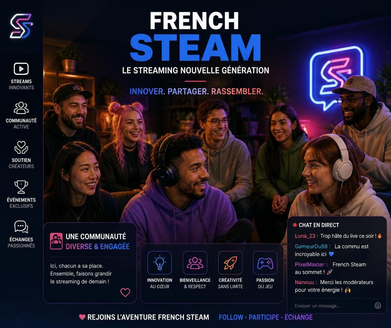 découvrez french steam, le phénomène innovant qui transforme le paysage du streaming en france, offrant une expérience unique et captivante aux utilisateurs.