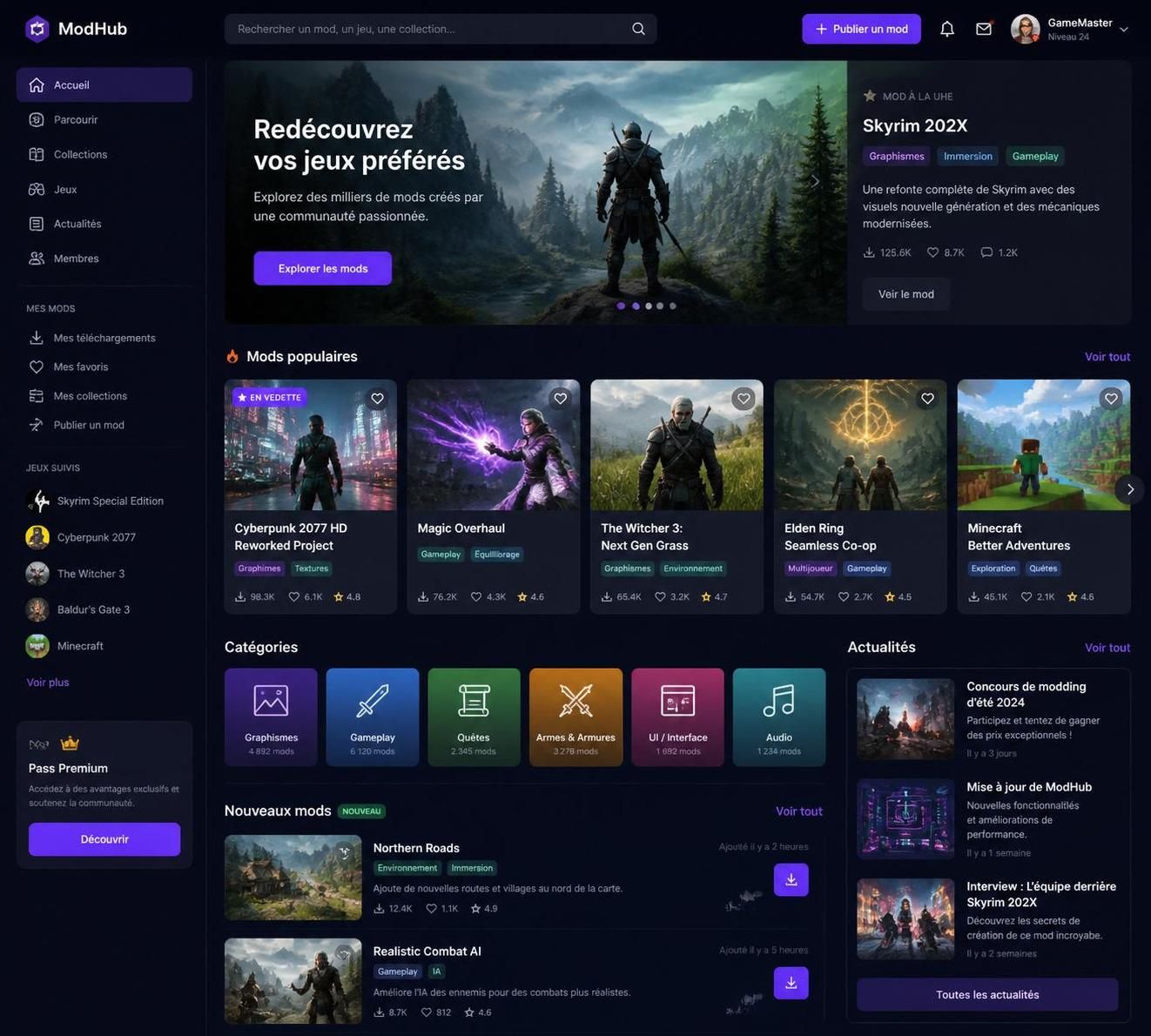 découvrez modshub, la plateforme incontournable pour télécharger et partager des mods qui enrichissent vos jeux vidéo préférés. améliorez votre expérience de jeu facilement !