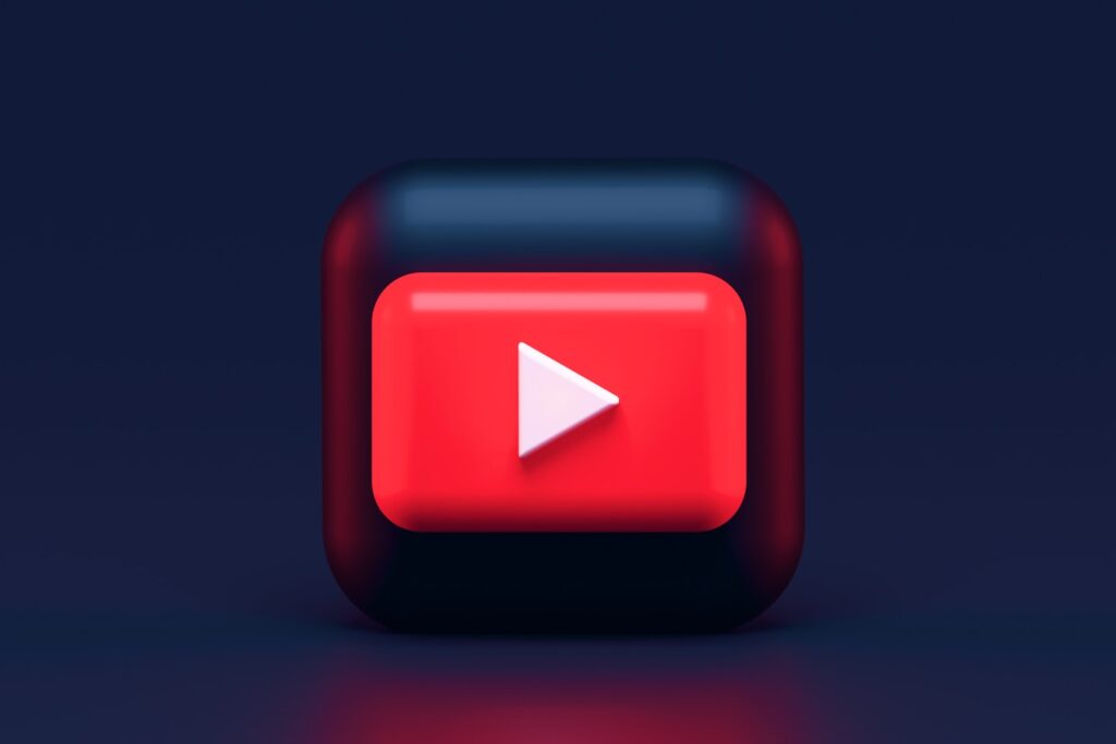 YouTube Dark Mode 3D icon concept. Write me: alexanderbemore@gmail.com, if you need 3D visuals for your products.