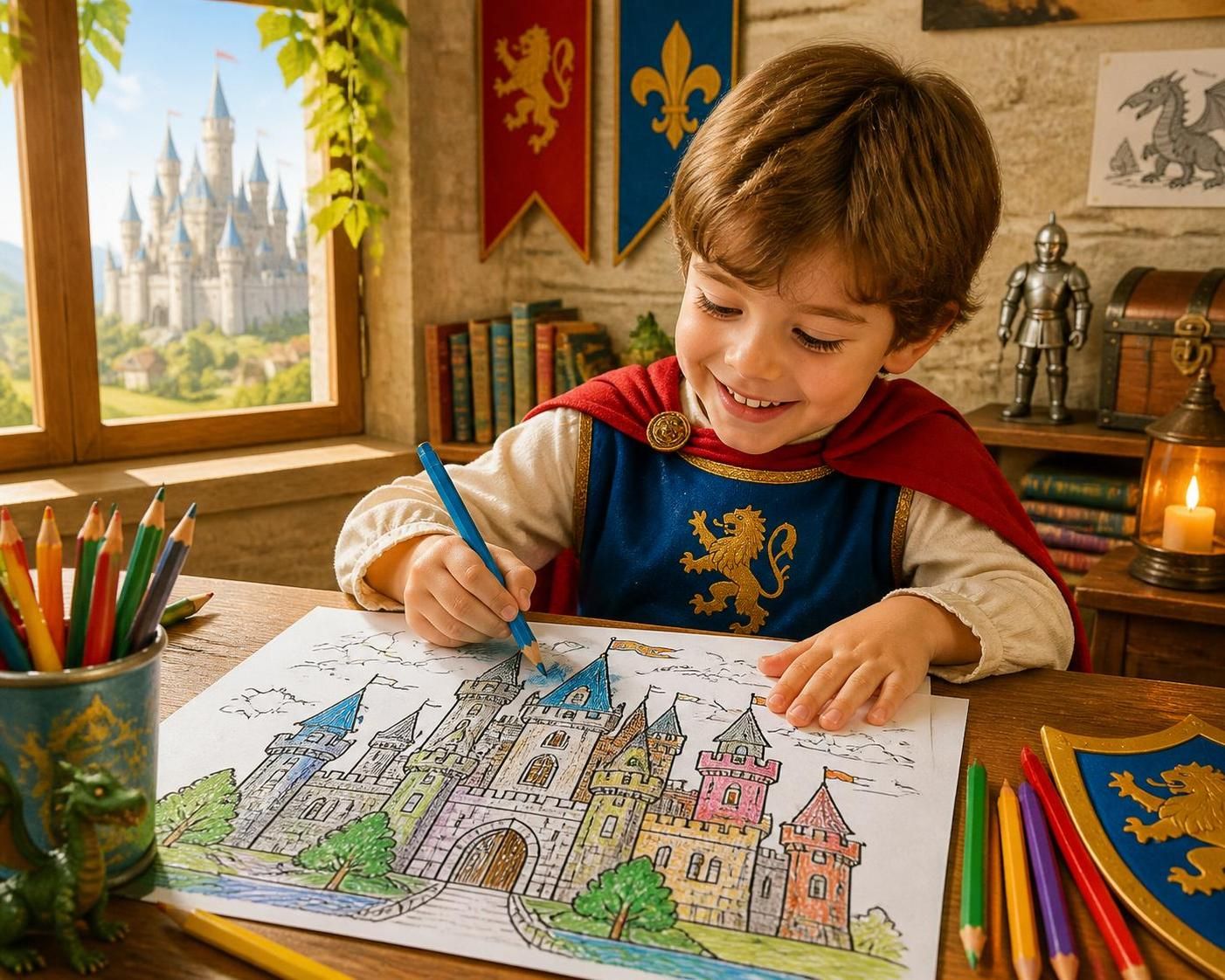 découvrez des idées créatives de coloriage autour du thème du château pour stimuler l'imaginaire et la créativité des enfants. activités ludiques et éducatives à partager en famille.