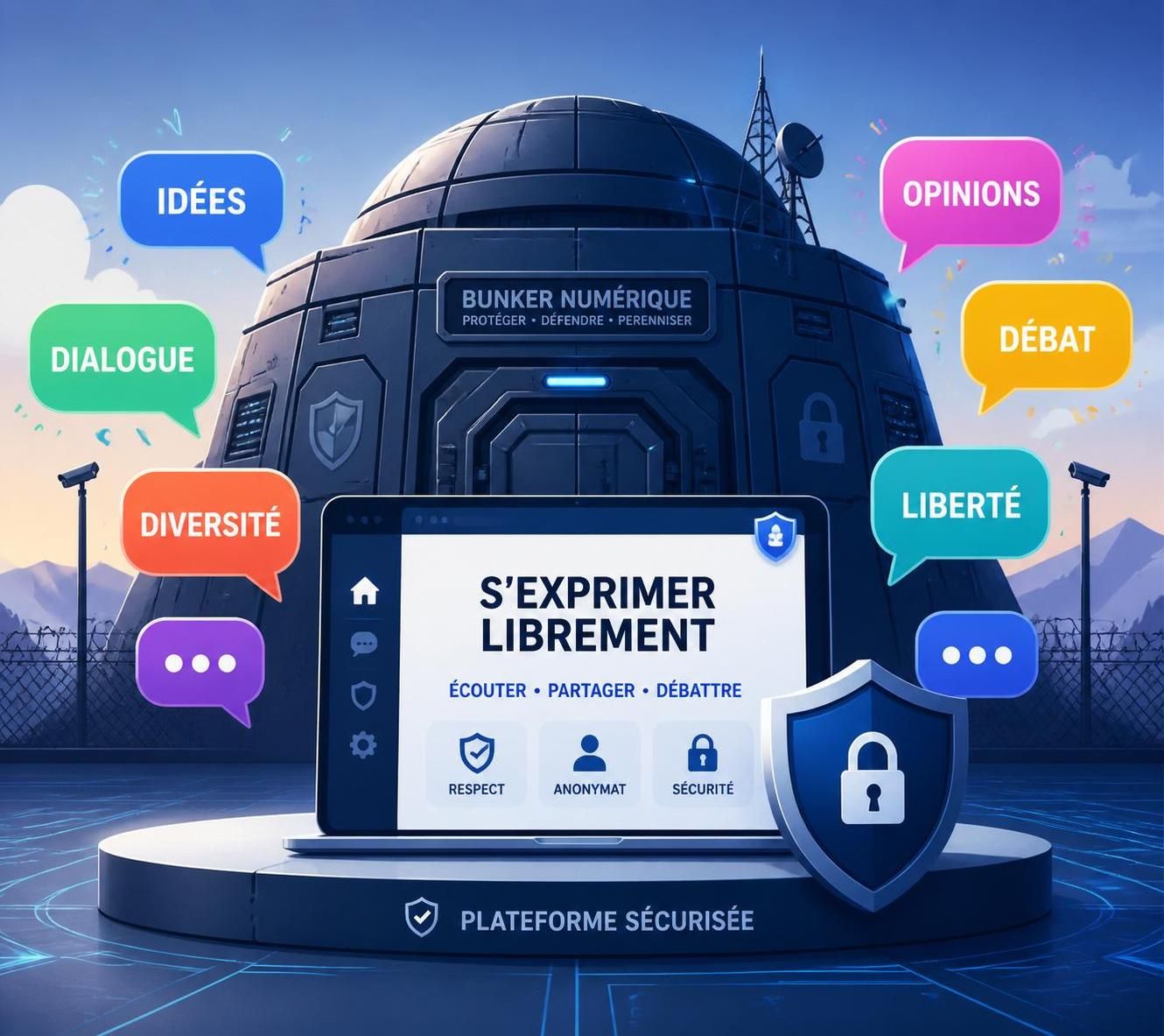 découvrez crowdbunker, la plateforme alternative qui révolutionne la liberté d’expression en ligne en offrant un espace sécurisé et décentralisé pour partager vos idées sans censure.