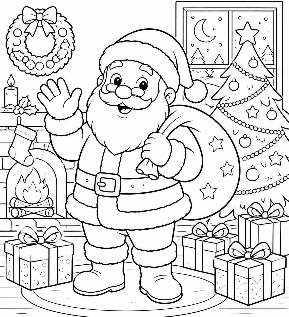 téléchargez et imprimez gratuitement des dessins du père noël faciles à colorier, adaptés aux enfants et aux adultes pour partager un moment de plaisir créatif en famille.