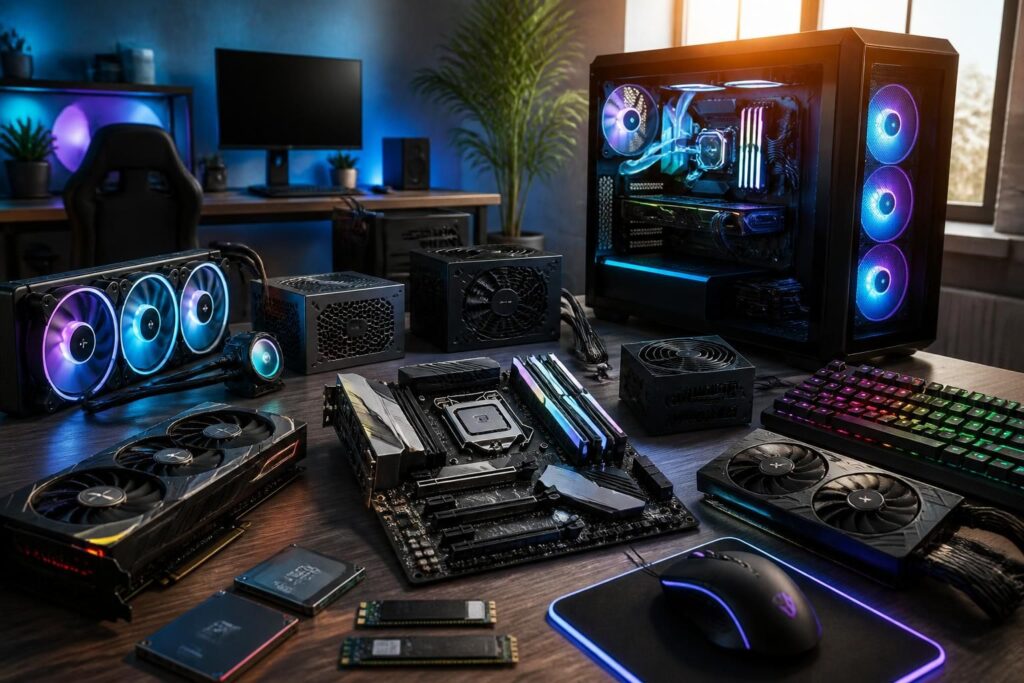 découvrez comment choisir les meilleurs composants pc gamer adaptés à votre budget pour une performance optimale et une expérience de jeu exceptionnelle.