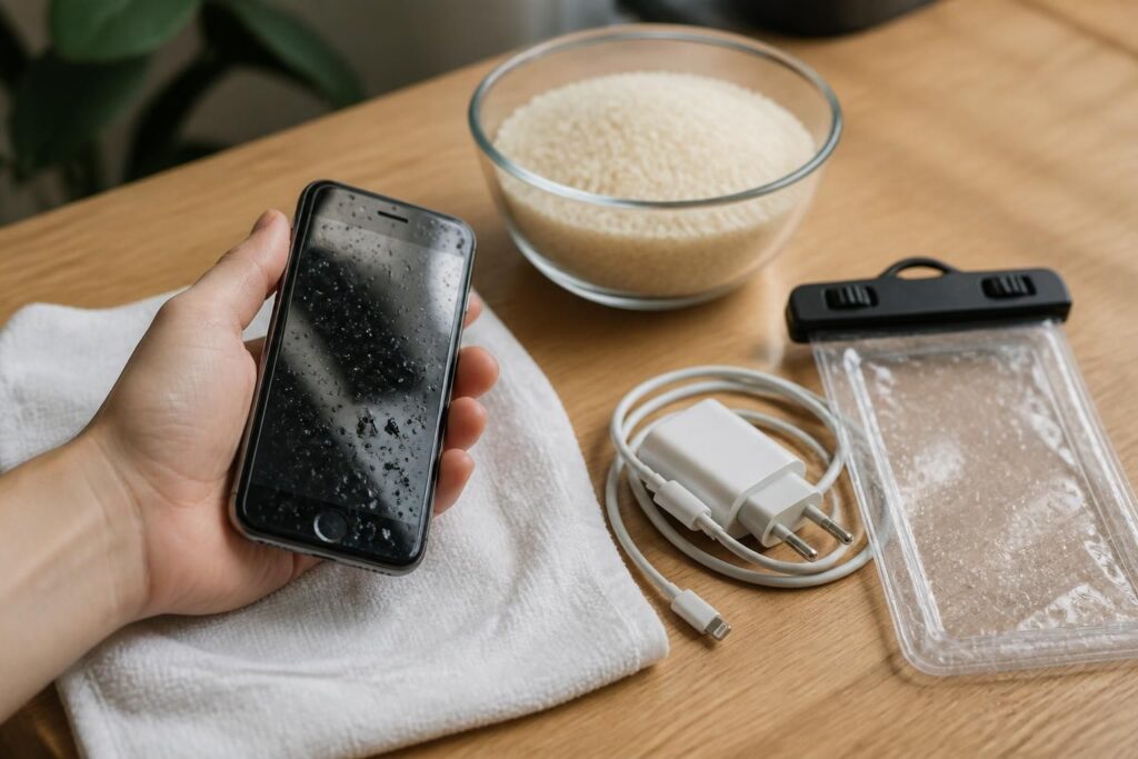 découvrez les étapes essentielles à suivre si votre iphone est tombé dans l'eau ou s'il a été en contact avec son chargeur pour éviter d'endommager votre appareil.
