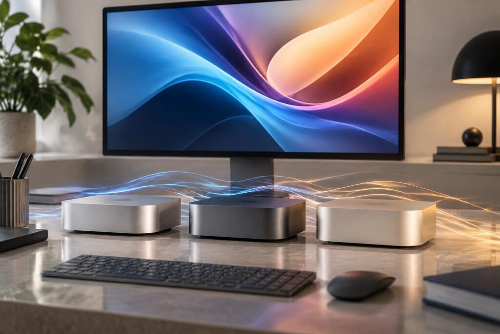 découvrez les caractéristiques, versions et performances attendues du mac mini m5 d’apple, ainsi que les nouveautés de cette nouvelle génération.