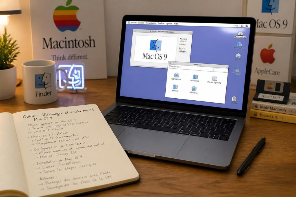 apprenez à télécharger et à émuler mac os 9 sur votre ordinateur grâce à notre guide complet. découvrez toutes les étapes pour revivre l'expérience de l'os classique d'apple facilement et en toute sécurité.