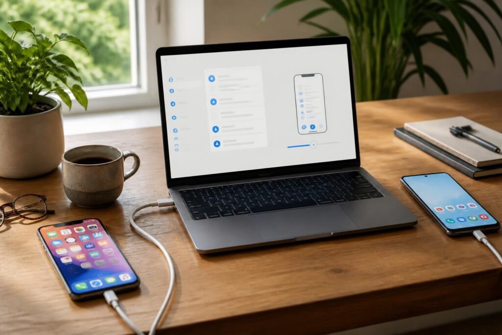 découvrez comment transférer vos sms gratuitement vers votre pc, que vous utilisiez un iphone ou un android, grâce à des solutions simples et sans frais.