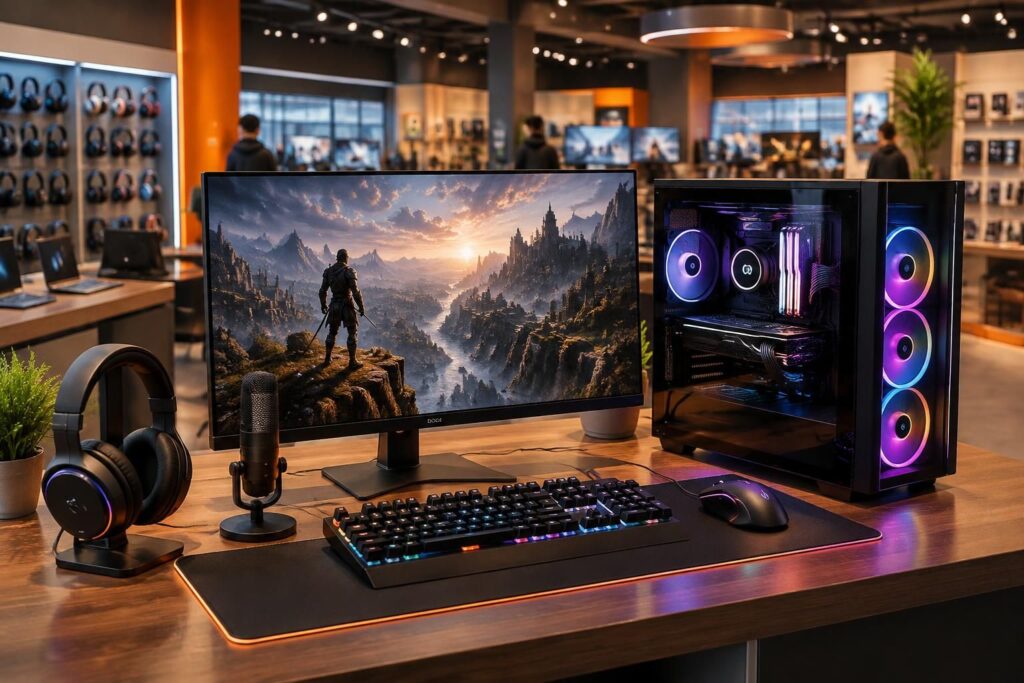 découvrez les meilleures marques gaming de pc et périphériques en france, et retrouvez une sélection de références chez boulanger.