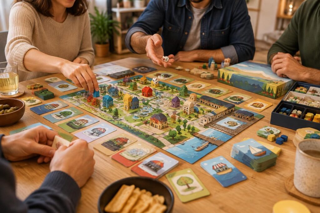 découvrez les règles de miniville, ses extensions et où jouer à ce célèbre jeu de société pour bâtir votre ville et remporter la partie.