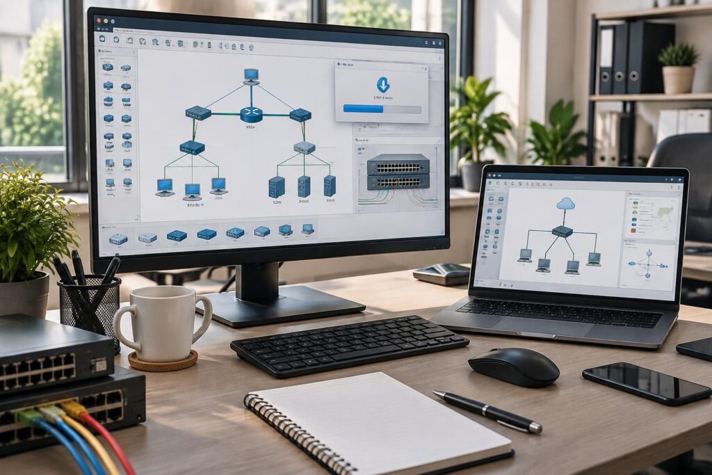 découvrez comment télécharger et utiliser cisco packet tracer pour créer, configurer et tester des topologies réseau virtuelles.