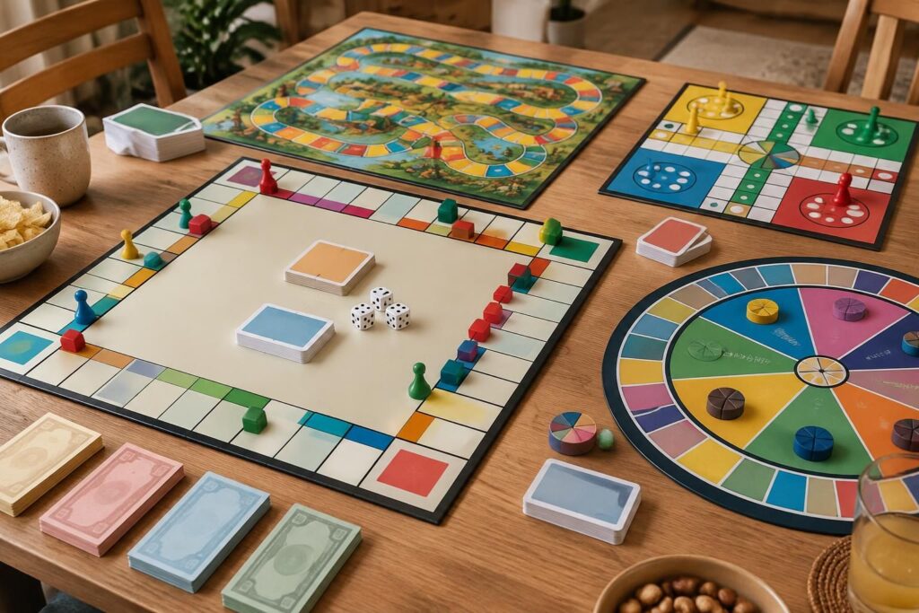 monopoly, trivial pursuit et autres jeux de plateau : découvrez lequel compte le plus de cases et comparez leurs parcours et leurs formats.