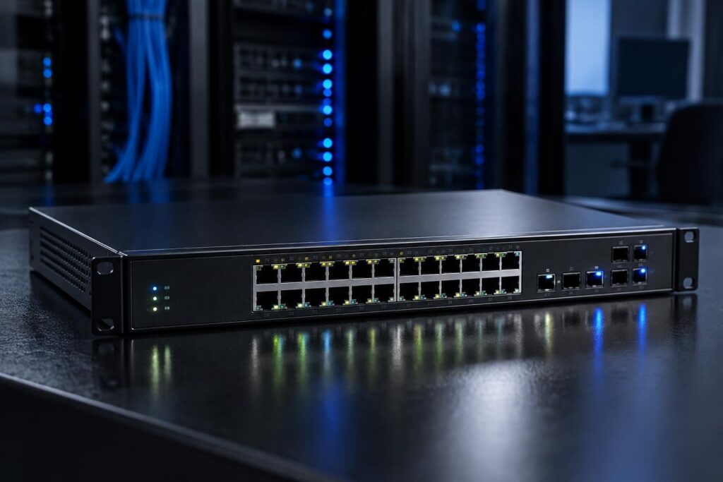 découvrez comment choisir un switch zyxel 24 ports gigabit avec poe : caractéristiques techniques, avantages et critères essentiels pour votre réseau.